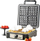Toster për Waffle Adler AD 3049, 1800W, i zi