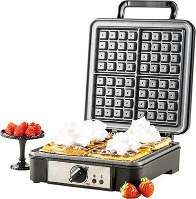 Toster për Waffle Adler AD 3049, 1800W, i zi