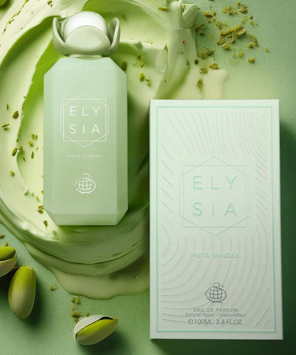 Eau de Parfum Fragrance World Elysia Pista Sundae, 100 ml