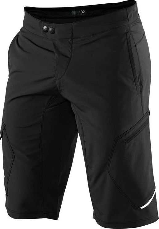 Shorce për meshkuj 100% Ridecamp, 38, të zeza