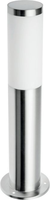 Llambë për kopsht GTV Garden post Milan IP54 40W stainless steel, 45cm