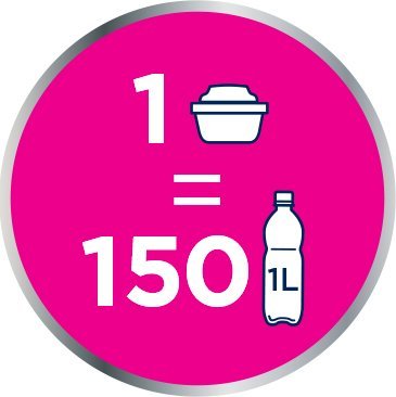 Fishek filtri Brita, 4 copë, 150 l
