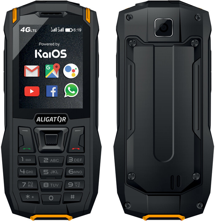 Celular Aligator K50 eXtremo, portokalli