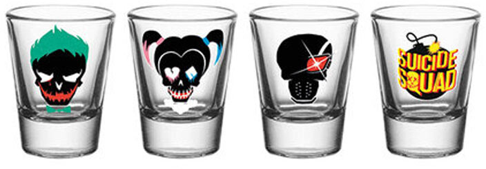 Set gotash GB Eye DC Comics - Suicide Squad Skulls