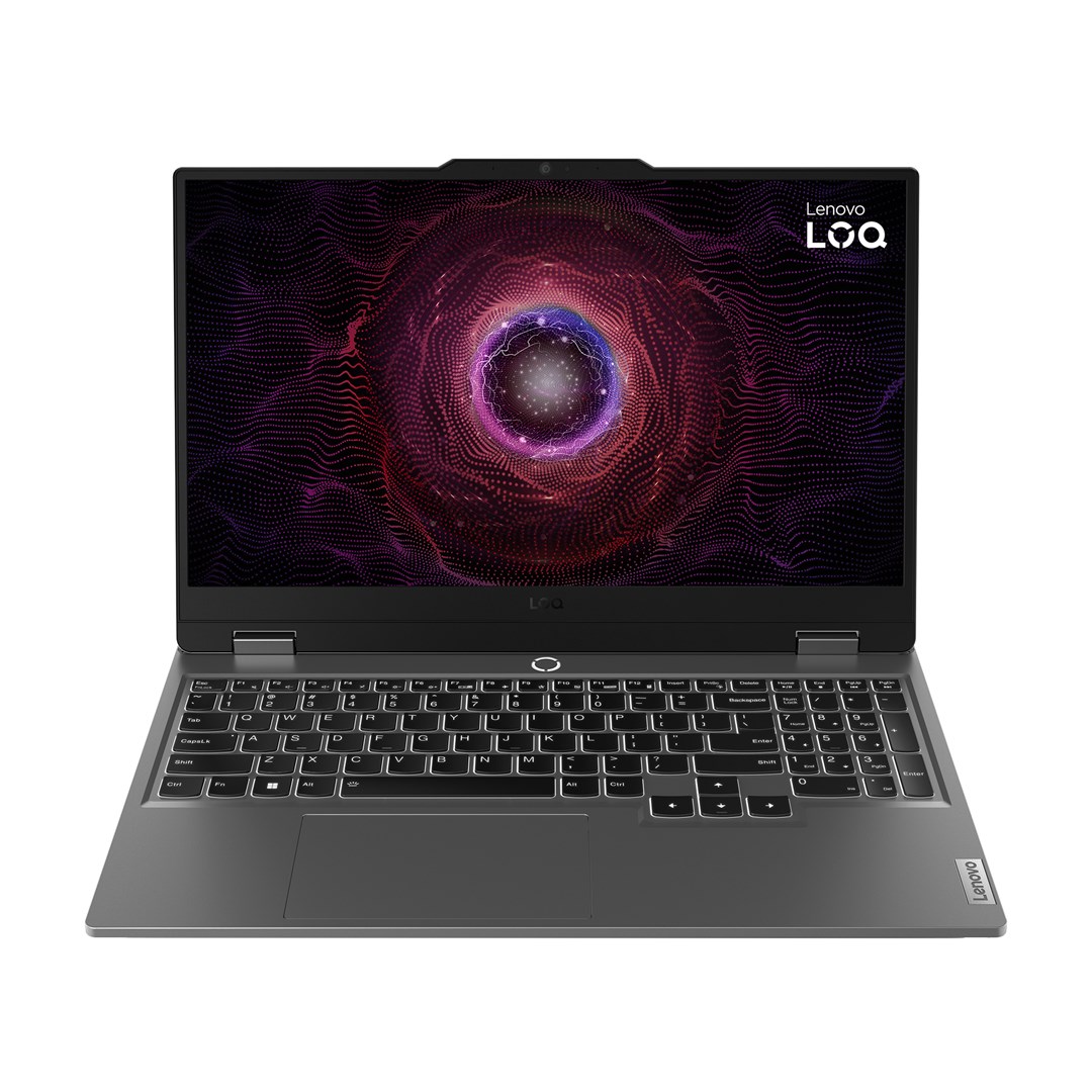 Лаптоп Lenovo LOQ, 15,6", AMD Ryzen 5 7235HS, 16GB DDR5-SDRAM, 512GB SSD, NVIDIA GeForce RTX 3050, сив