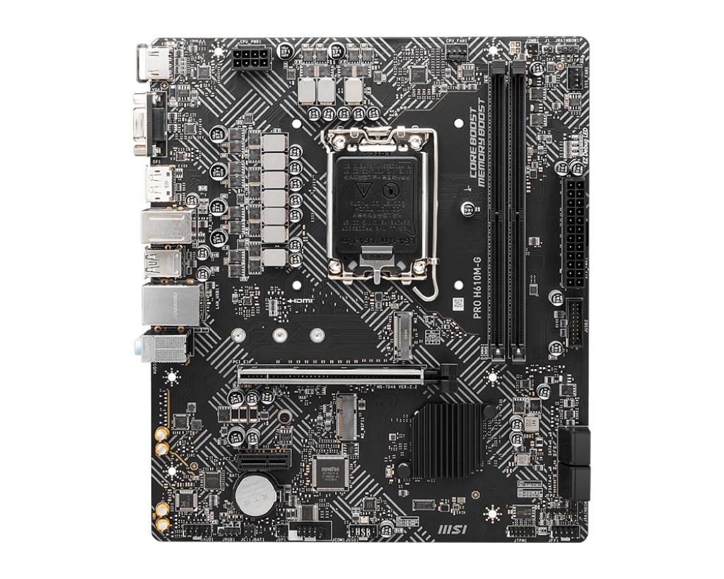 Pllakë amë MSI PRO H610M-G Intel H610 LGA 1700 micro ATX