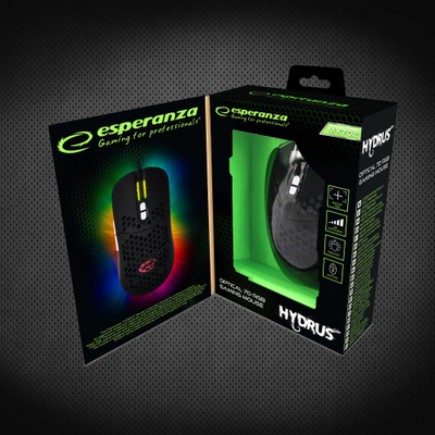 Maus Esperanza EGM702, Gaming, USB 2.0, i zi