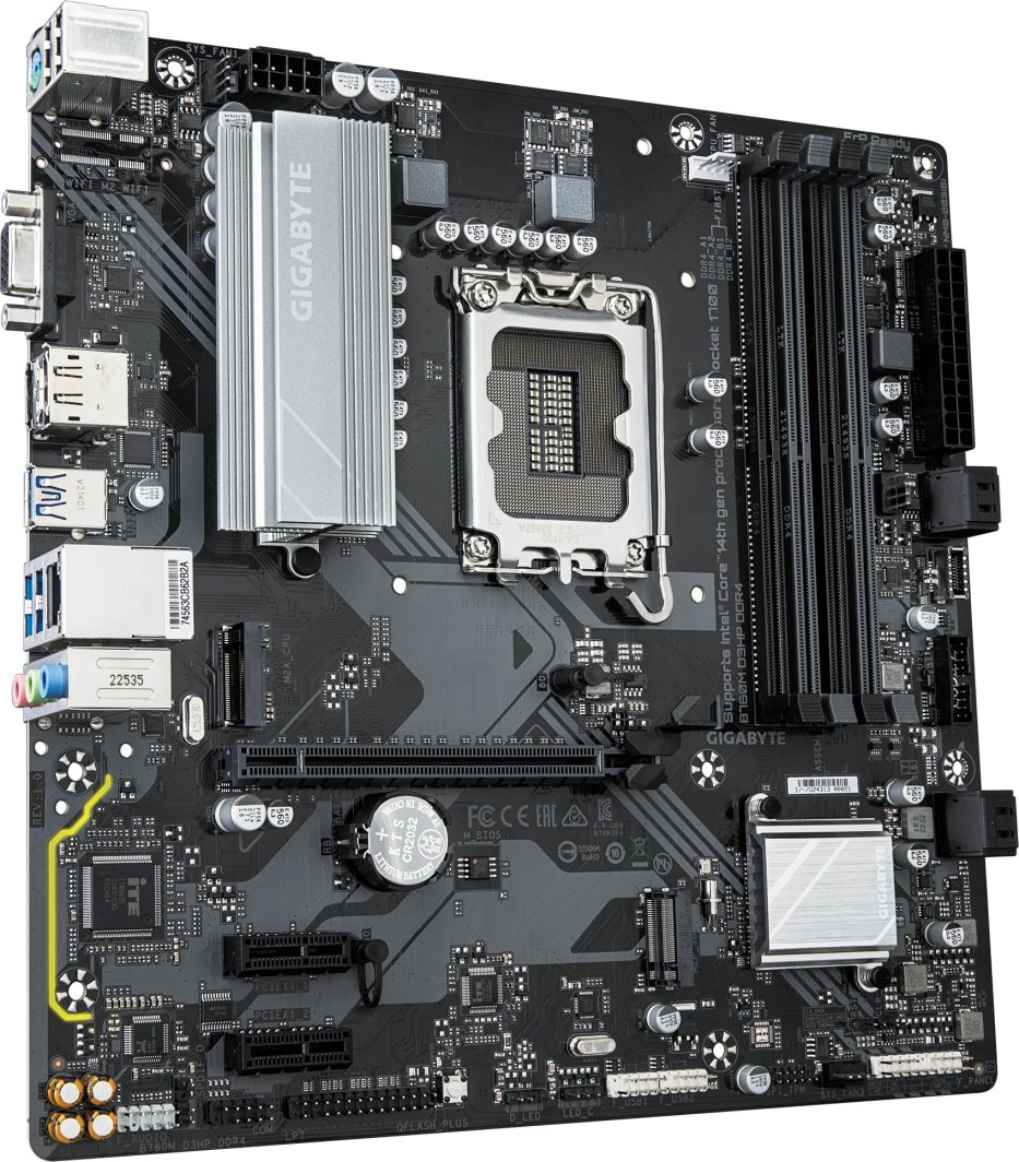Pllakë amë Gigabyte B760M, D3HP, DDR4