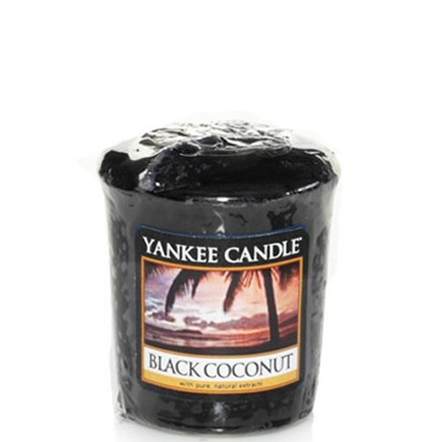 Qiri aromatik Yankee Candle Black Coconut, 49 g