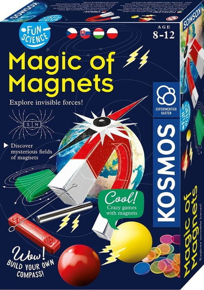 Paketa interaktive e eksperimenteve Cosmos Magic of Magnet (CZ)