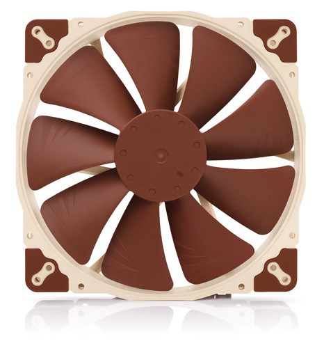 Ftohës Noctua NF A20 5V PWM, 20 cm, i kuq / bezhë