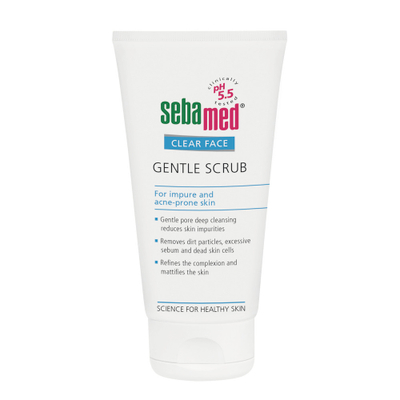 Skrab për fytyrë Sebamed Clear Face Gentle Scrub, 150ml