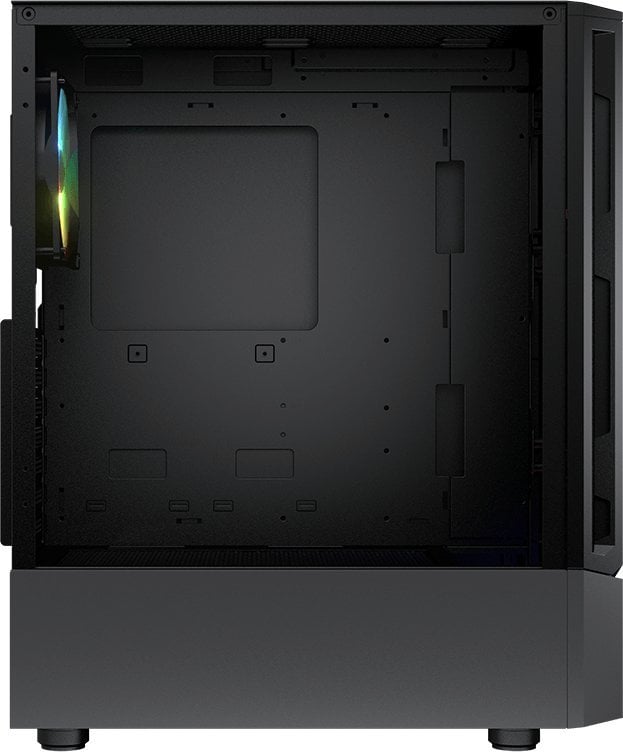 Kasë Cougar Cougar MX360 RGB Midi Towere zezë, Midi Tower