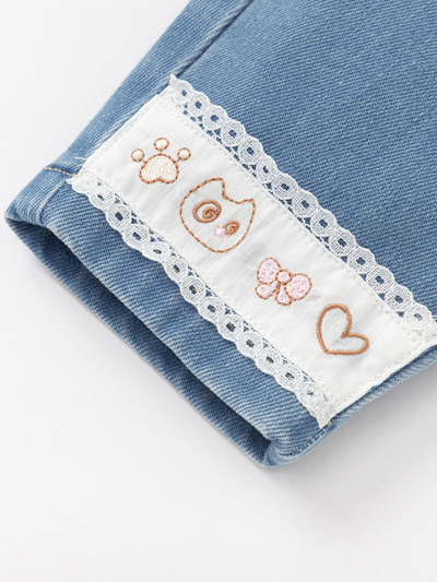 Pantallona Denim Doodle