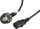 Kabllo Lanberg CEE 7/7 Power Cord - IEC 320 C13 (CA-C13C-11CC-0030-BK), 3m. e zezë