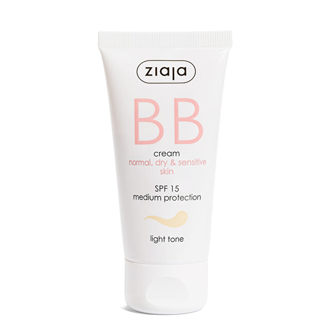 Krem BB Ziaja SPF 15 Light Tone, 50 ml