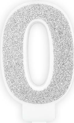 Qiri për ditëlindje, numri 0, 7cm