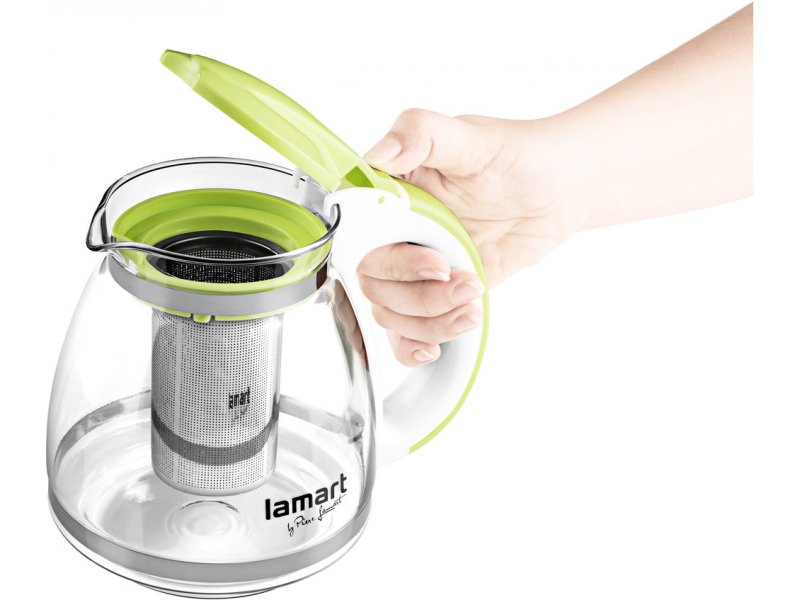 Ibrik Lamart Verre LT7026, i gjelbër, 1.1 L