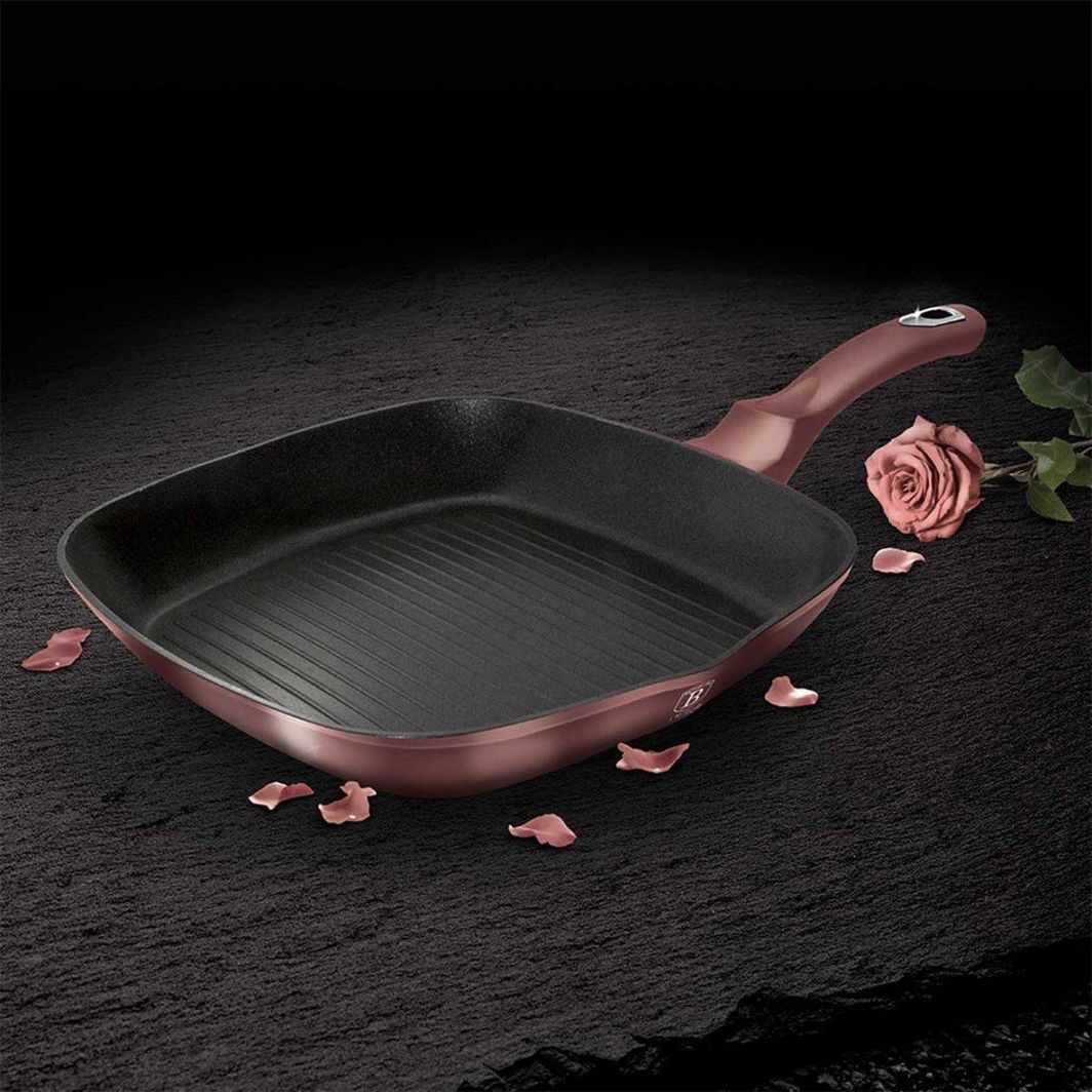 Set tiganësh Berlinger Haus I-Rose, 20 / 24 / 28 cm, rozë