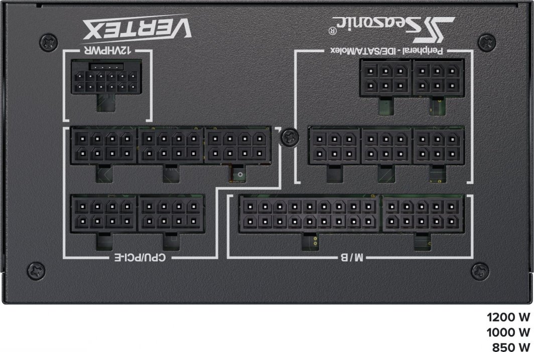 Burim energjie SeaSonic VERTEX PX-1200 VERTEX PX-1200 ATX 3.0 PCIe 5.0 ATX 3.0, 1200W