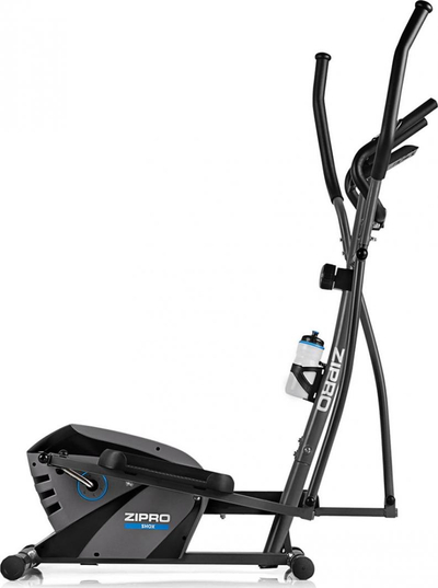 Biçikletë eliptike Zipro Shox, e zezë/hirtë
