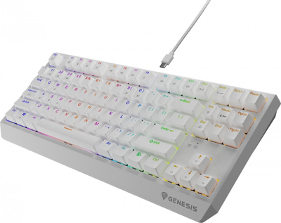 Tastierë Genesis Thor 230 TKL Outemu Brown, e bardhë