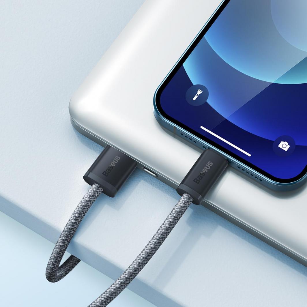 Kabllo karikues Baseus USB-A 1m, e hirtë