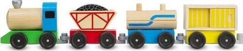 Lodër druri Melissa & Doug Classic Cargo Train (10705)