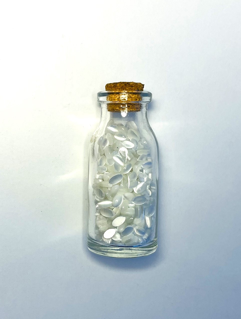 Gurë natyral Dar Kuarc Kristal, 6 cm, bardhë