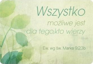 Magnet dekorativ Sharon "Everything is possible"