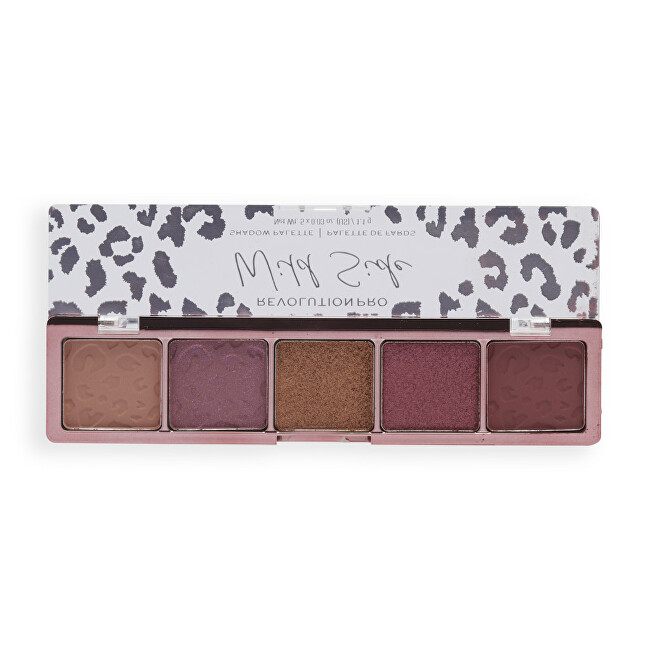 Paletë hijesh për sy Revolution PRO Glam Rose Gold Leopard, 5.5 g