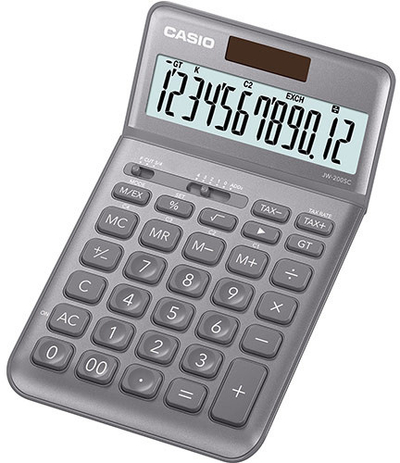 Kalkulator Casio JW 200 SC GY, i hirtë