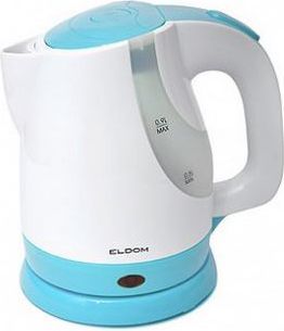 Ibrik Eldom C175, 1200 W, 0.9 l, i kaltër
