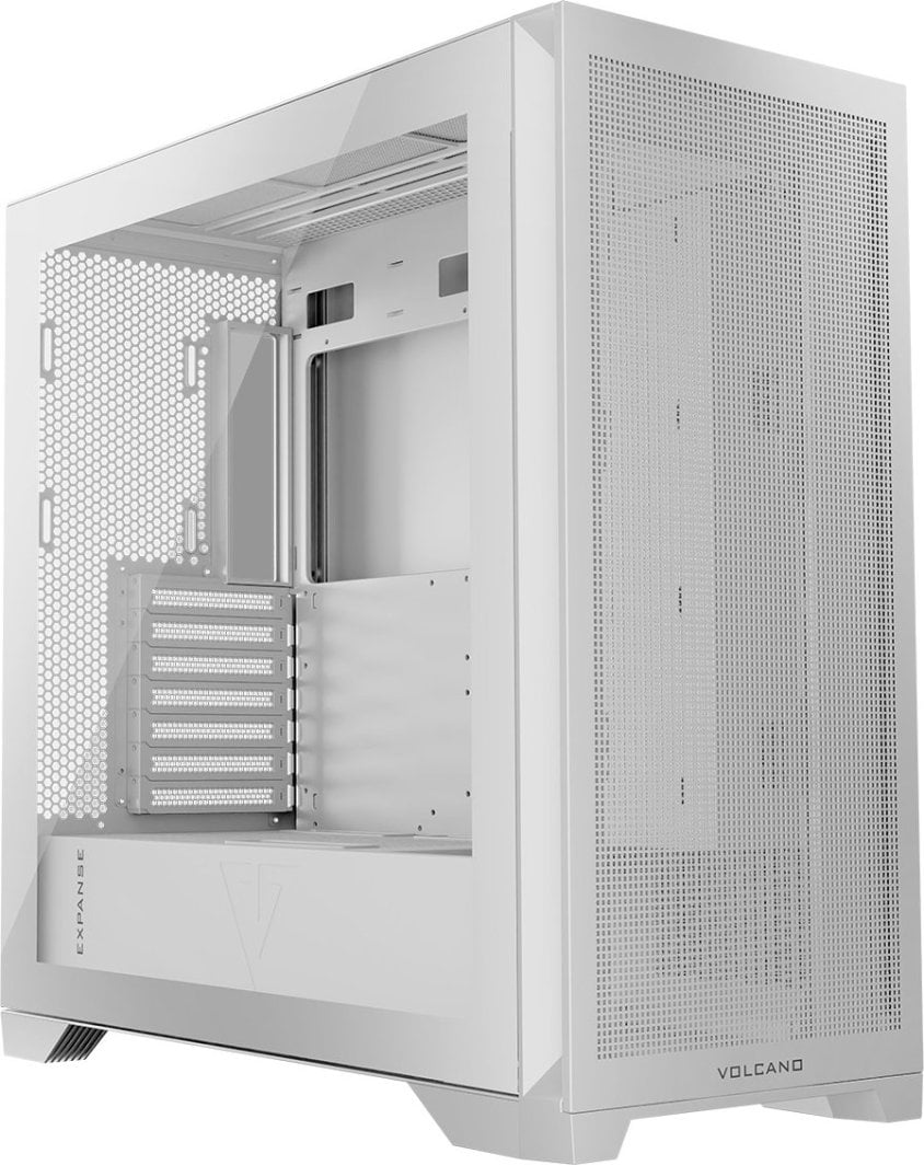 Куќиште за компјутер Modecom Volcano Expanse S MIDI Bialy, Midi Tower