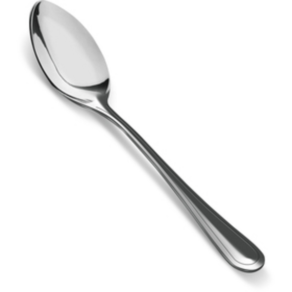 Set lugë çaji Lamart LT5011, 15cm, 4 copë, të argjendtë