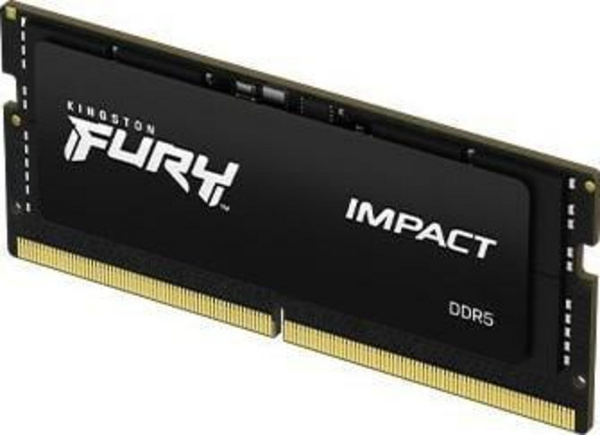 Memorie RAM Kingston Fury Impact SODIMM, DDR5, 32GB, 4800MHz, CL38 Memorie RAM Kingston Fury Impact SODIMM, DDR5, 32GB, 4800MHz, CL38