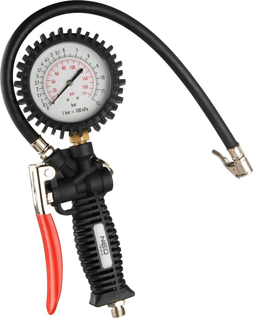 Profi Alu Reifenfüller mit Manometer LUFT Pistole Druckluftpistole YATO Profi Alu Reifenfüller mit Manometer LUFT Pistole Druckluftpistole YATO