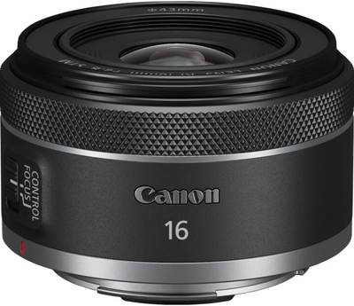Lente Canon RF 16 mm F2.8 STM