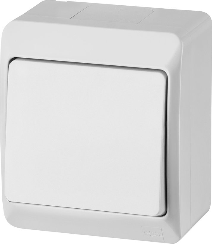 Prizë Elektro-Plast ŁNT Hermes (0331-02), me një pol, me dy drejtime, e bardhë Prizë Elektro-Plast ŁNT Hermes (0331-02), me një pol, me dy drejtime, e bardhë