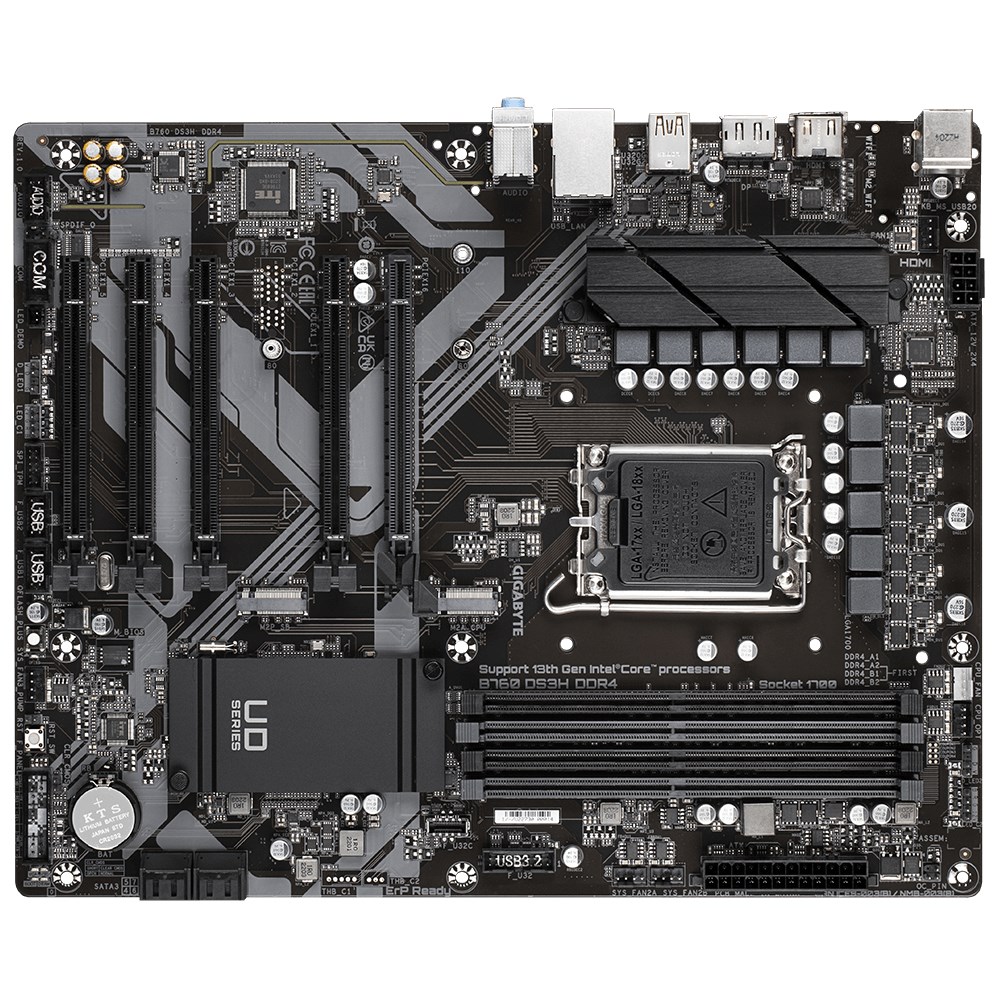 Pllakë amë Gigabyte B760 DS3H DDR4