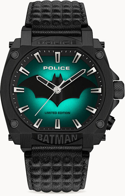 Orë dore për meshkuj Police Forever Batman Limited Edition, e zezë