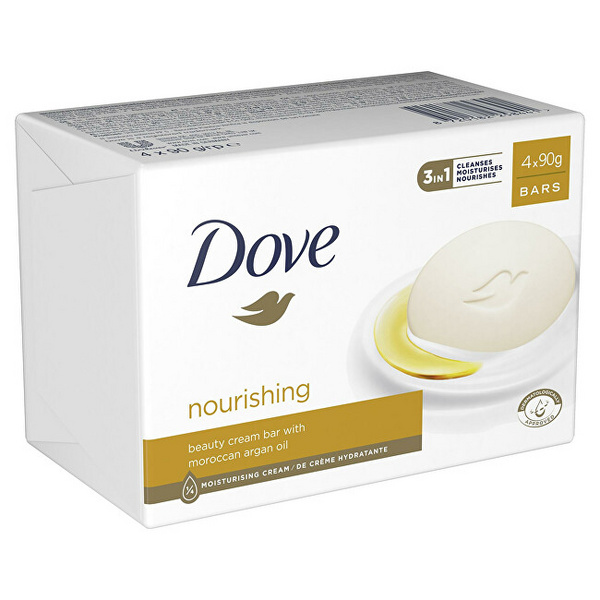 Sapun Dove Argan Oil, 4 x 90 g