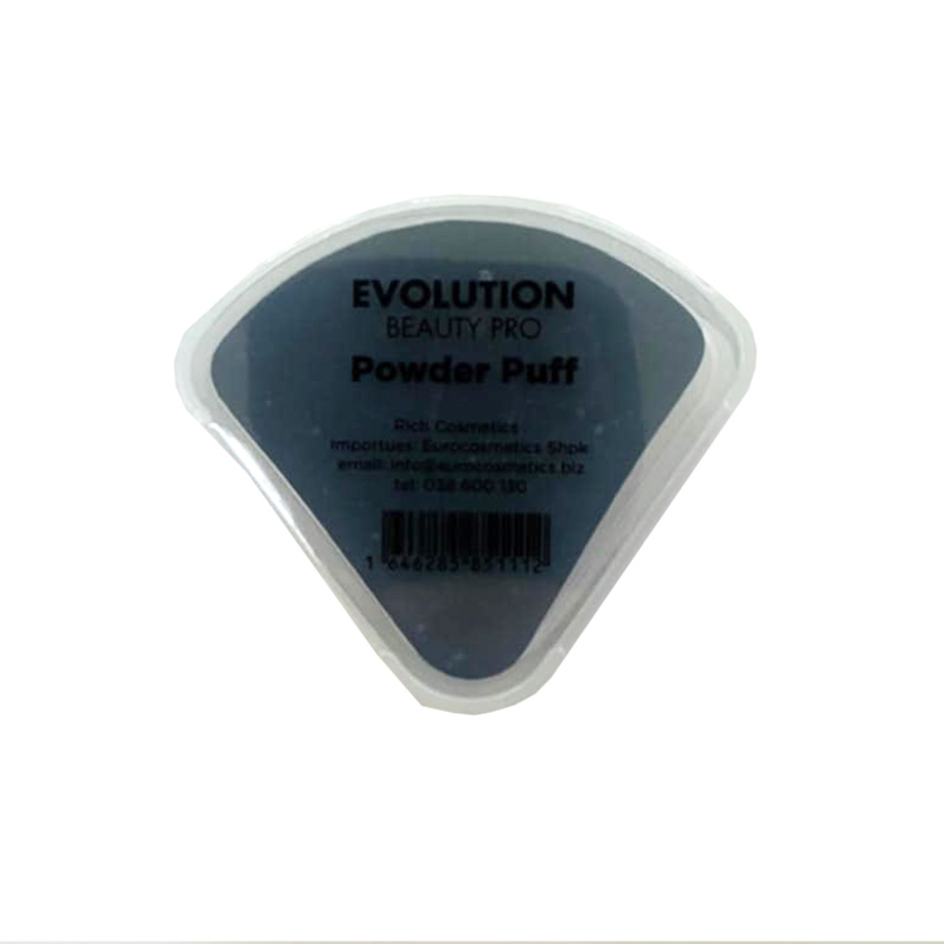 Sfungjer Evolution Beauty Pro Powder Puff, e zezë