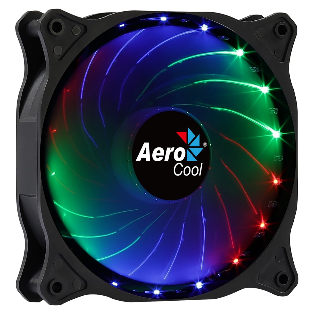 Ftohës Aerocool COSMO12FRGB, 12 cm, i zi