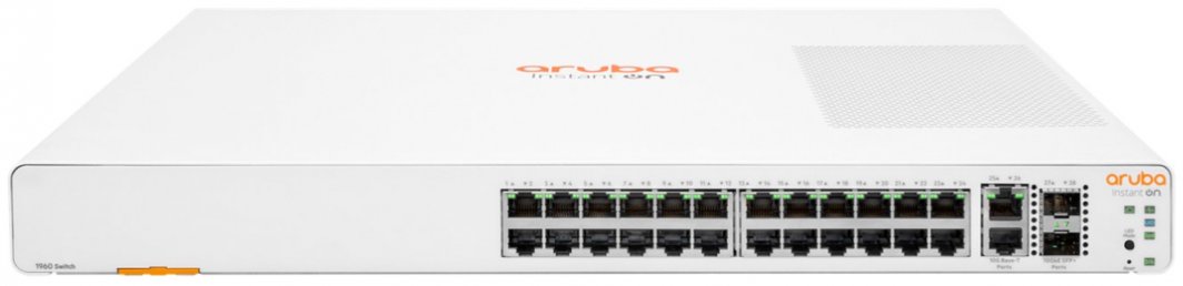 Switch HP Aruba Instant On 1960 24G (JL806A), 10 Gigabit Ethernet, 28 porte
