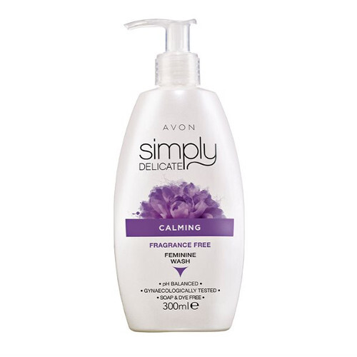 Xhel për higjienë intime Avon Simply Delicate Calming, 300 ml