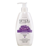 Xhel për higjienë intime Avon Simply Delicate Calming, 300 ml