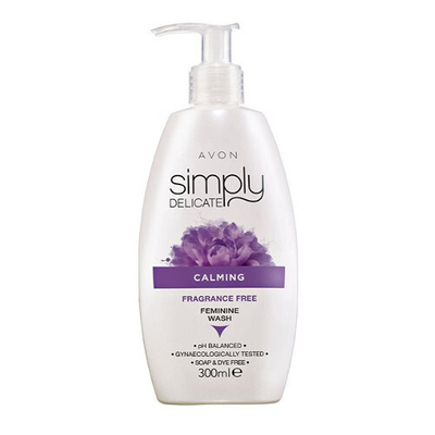 Xhel për higjienë intime Avon Simply Delicate Calming, 300 ml