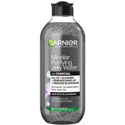 Ujë micellar Garnier, Purifying Jelly Water Charcoal, 400 ml