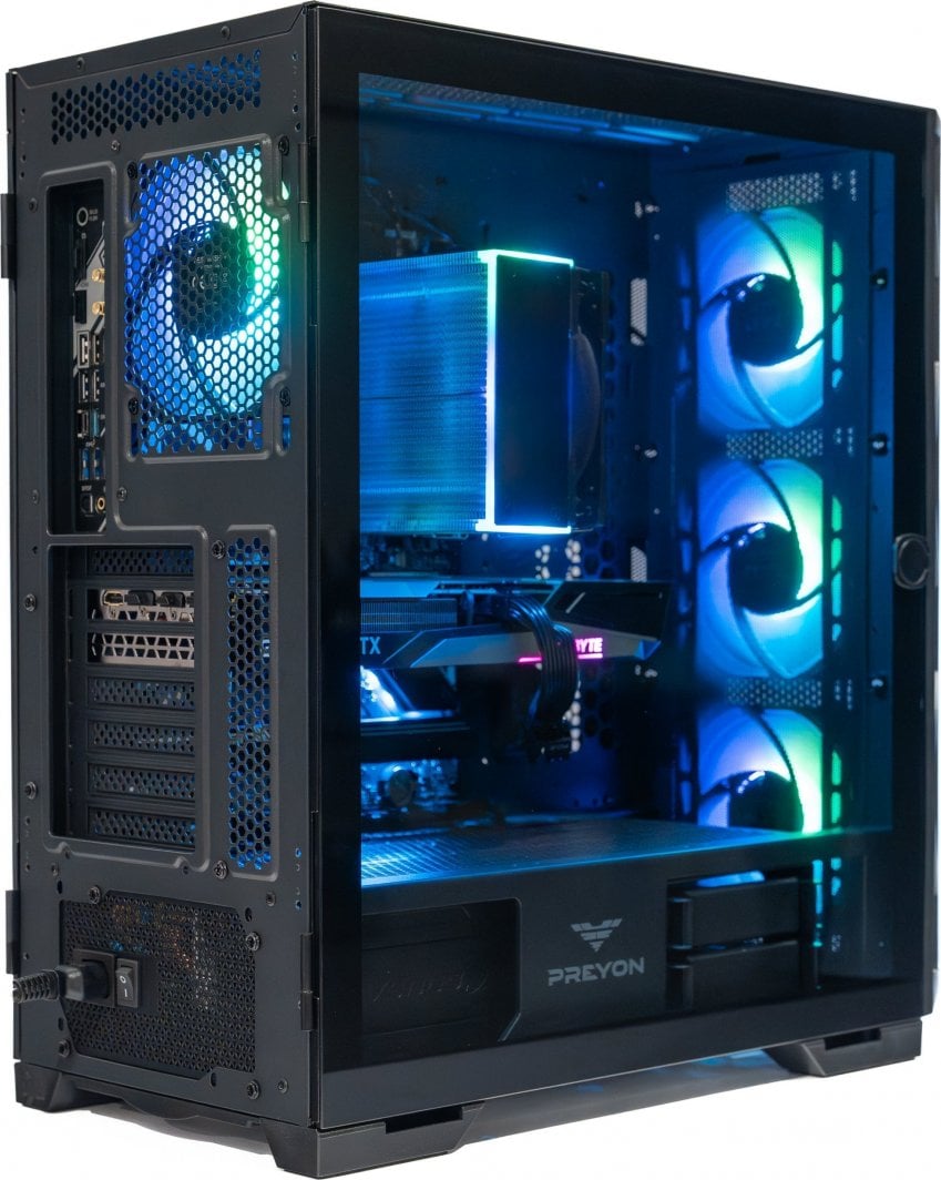 Kompjuter Nest PRO 800 ARGB Intel Core i5-13600K, 32 GB RAM, Nvidia RTX 4060 Ti, 512 GB M.2 SSD